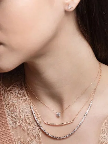 Tenisas vėrinys Dana Rebecca Designs balta