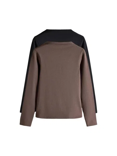 The Set Tricou ombră negru