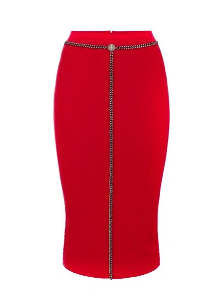 Fustă Elisabetta Franchi stretch negru