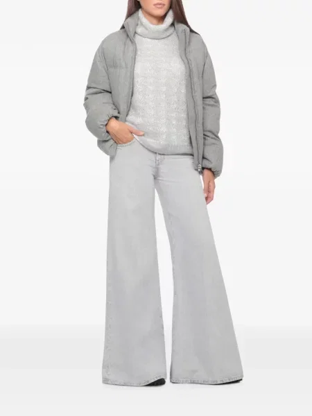 Sweter Panicale z cekinami szary