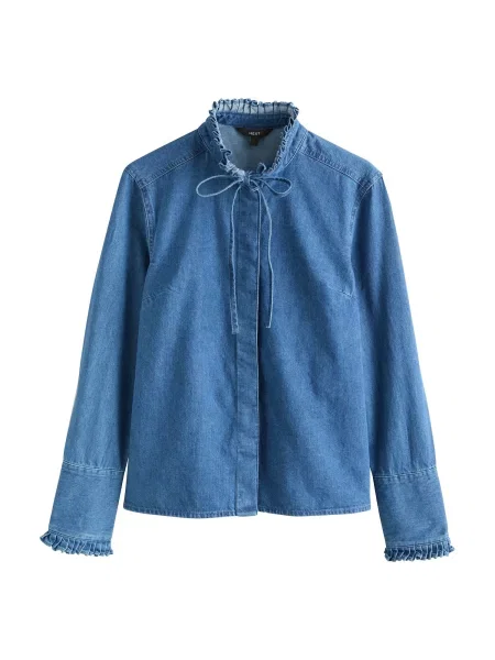 Next Bluză denim albastru