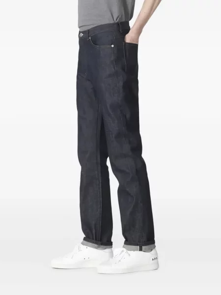 Blugi A.p.c. cu 5 buzunare albastru