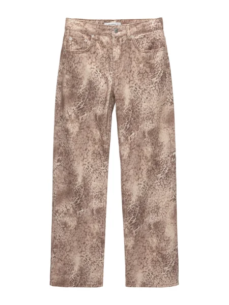 Pull&Bear Jeans șamoa / brocart / închis maro