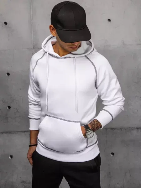 Hoodie Dstreet bela