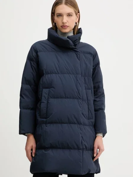 Weekend Max Mara kurtka puchowa TENUTA przejściowa granatowy