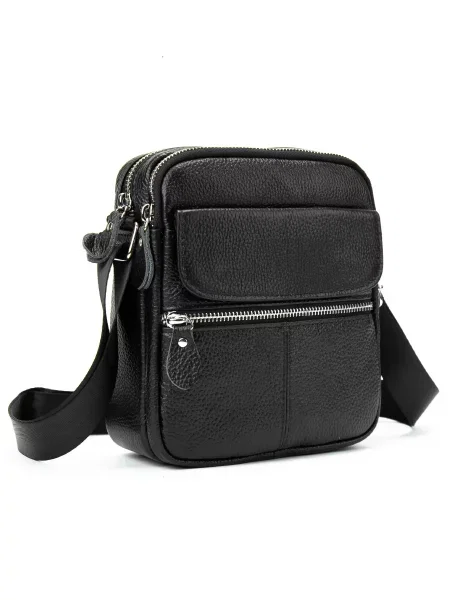 Кожаная сумка Royalbag черная