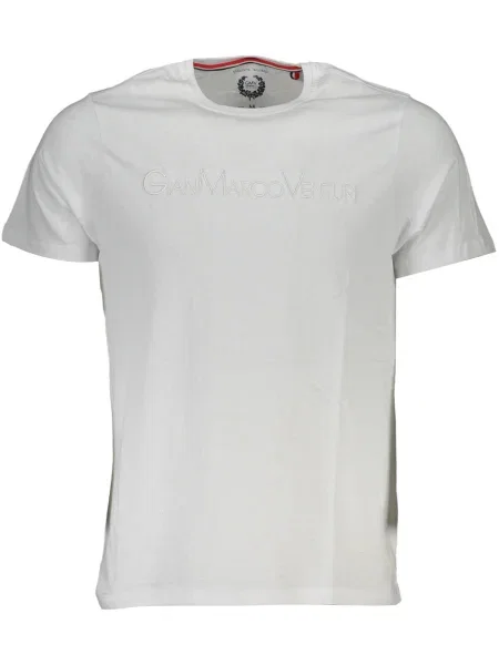 Tricou Gian Marco Venturi scurt alb