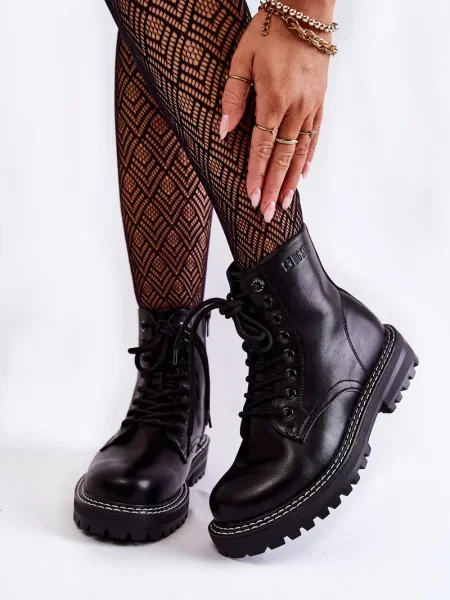 Félcipő Big Star Shoes fekete