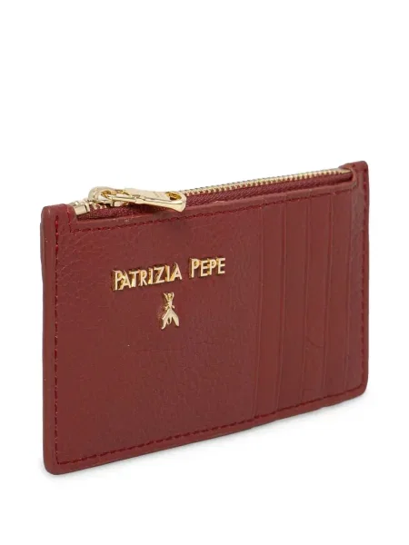 Portofel Patrizia Pepe din piele roșu