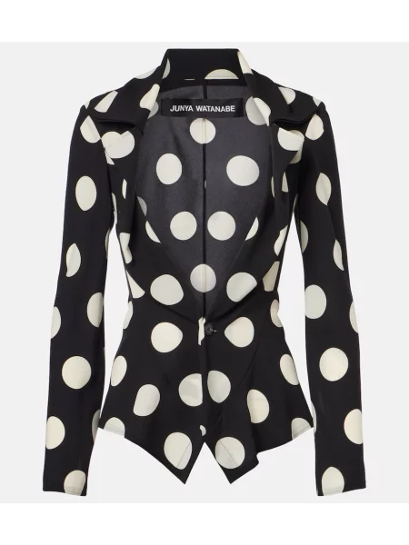 Marynarka Junya Watanabe w grochy czarna