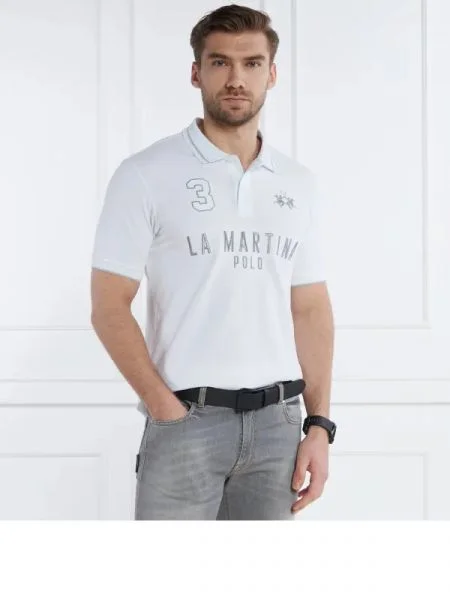 La Martina Tenisz póló fehér