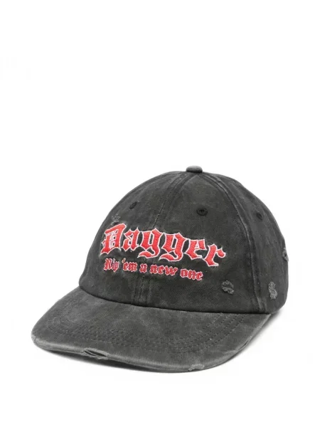 Șapcă Dagger cu broderie negru