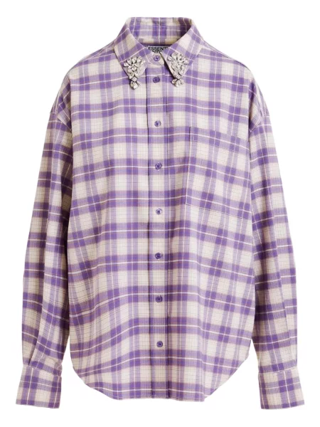 Koszula Essentiel Antwerp fioletowa