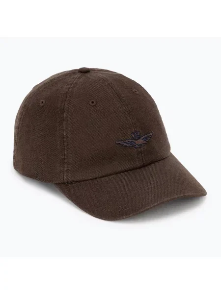 Șapcă pentru bărbați Aeronautica Militare chestnut brown maro