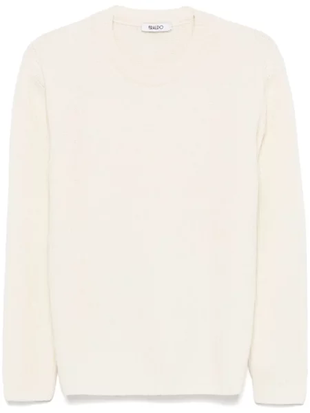 Вълнен пуловер Eraldo бяло