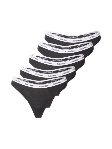 Calvin Klein Underwear Nohavičky svetlosivá biela čierna