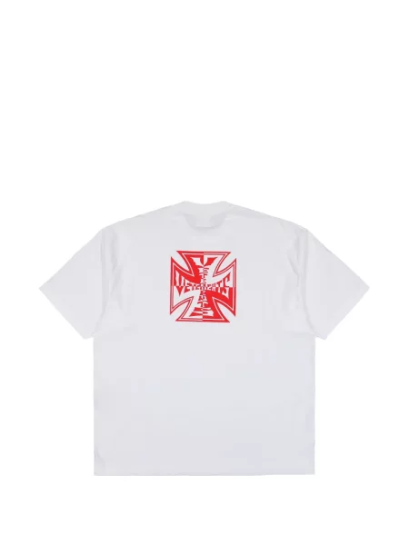 Póló Vetements autogrammal fehér