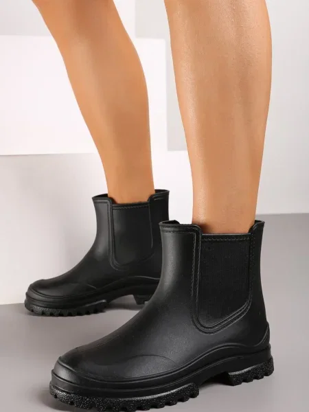 Cizme de cauciuc Inny slip-on negru