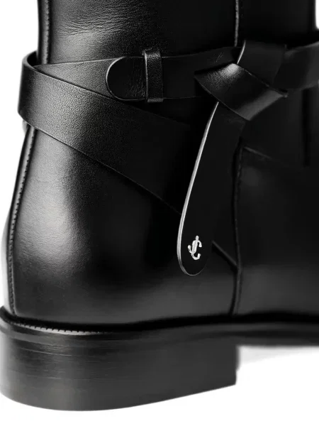 Botine Jimmy Choo din piele negru