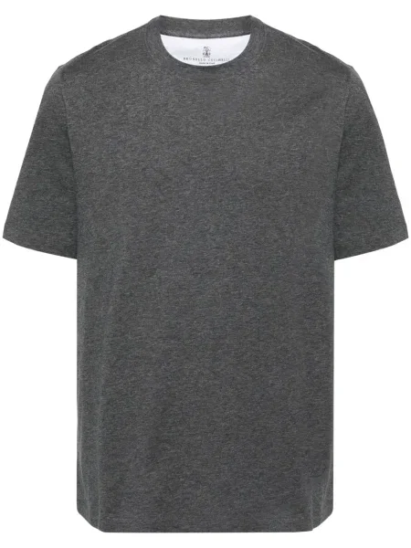 Tricou Brunello Cucinelli gri