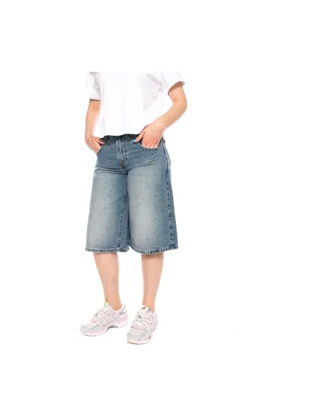 Levi's® Dżinsowe Bermudy blau niebieskie