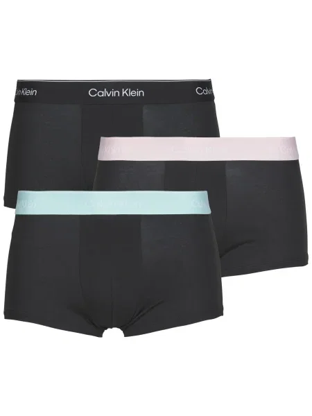 Chiloți Calvin Klein Jeans cu talie joasă negru