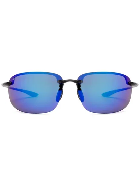 Ochelari de soare Maui Jim cu imprimeu geometric gri