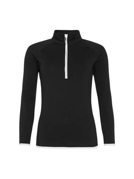 Sweter Z Zamkiem Błyskawicznym biały