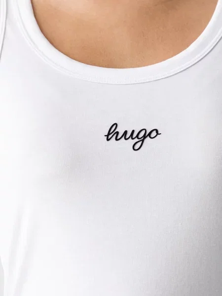 Топ Hugo Blue синий