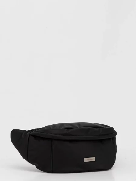 Borsetă Calvin Klein Sleek Waistbag Sling negru
