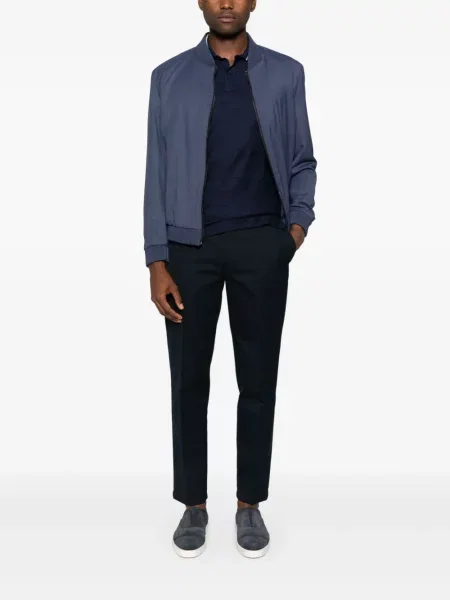 Polo Gant cu broderie albastru