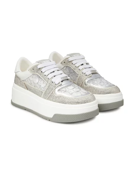 Sneakersy Loriblu skórzane białe