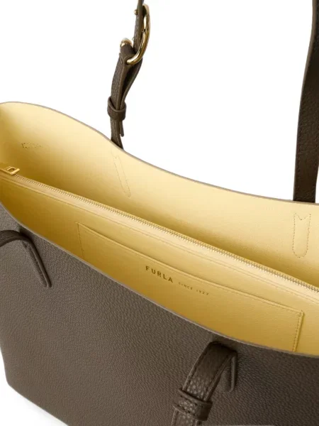 Geantă shopper Furla maro