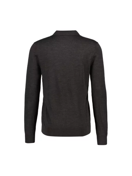 Sweter Profuomo wełniany brązowy