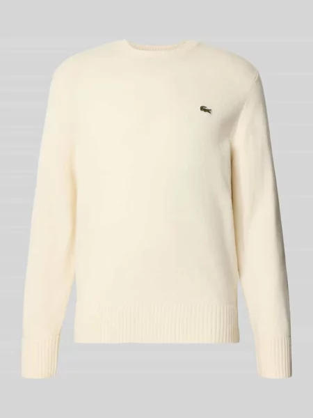 Sweter Lacoste biały