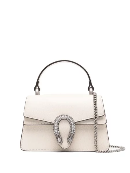 Geantă shopper Gucci alb