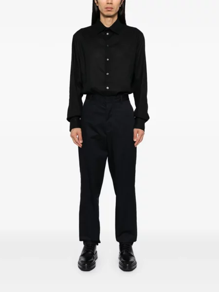Pantaloni chino Emporio Armani albastru