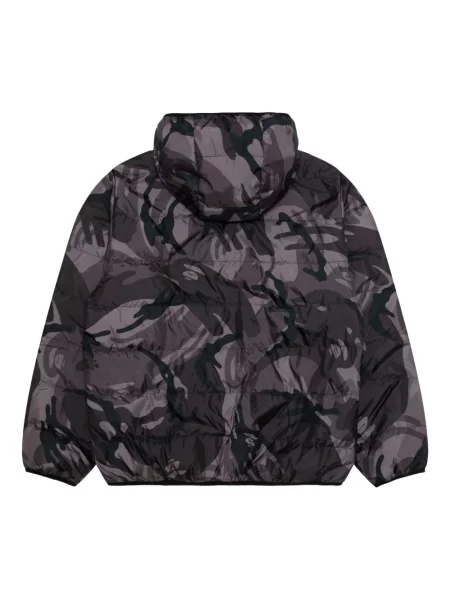 Geacă Aape By A Bathing Ape cu glugă negru