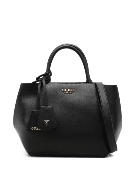 Geantă shopper Guess negru
