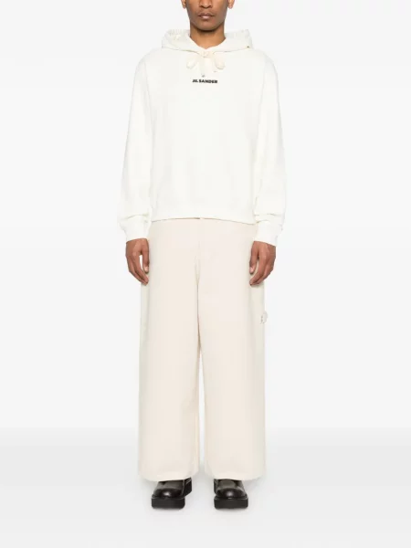 Hanorac cu glugă Jil Sander cu imagine