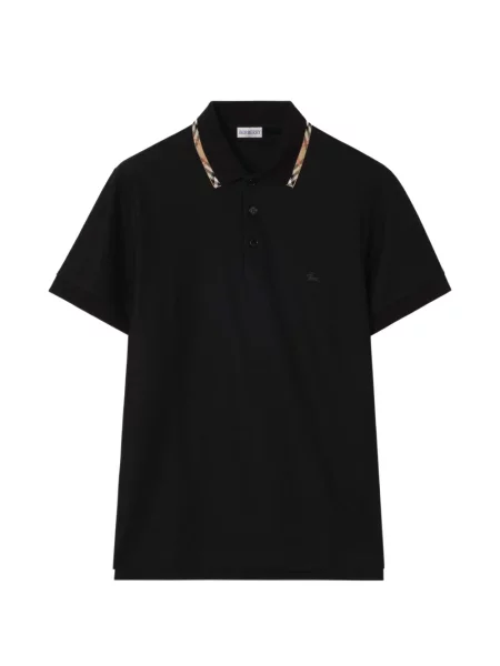Polo Burberry în carouri negru