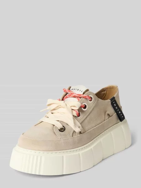 Sneakersy na platformie model Matilda' Inuikii beżowe