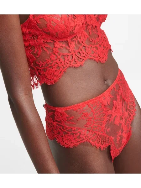 Majtki Dolce&gabbana koronkowe czerwone