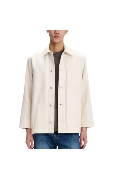 Kurtka jeansowa A.p.c. biała