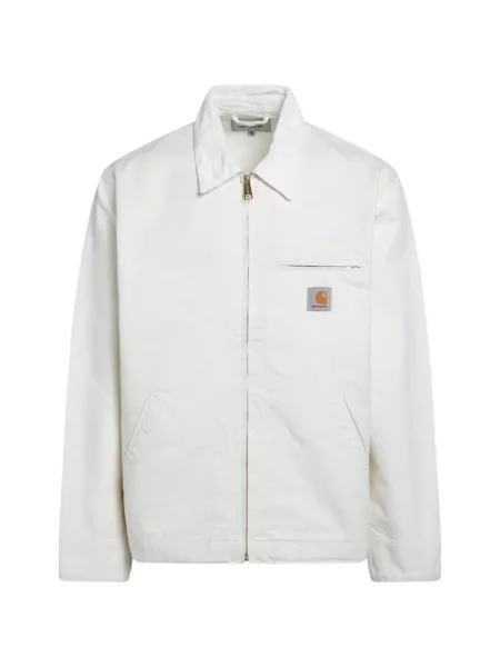 Geacă Carhartt Wip din canvas alb