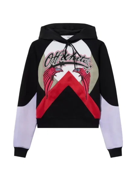 Hanorac cu glugă Off-white alb