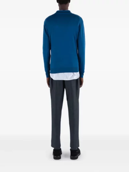 Polo John Smedley albastru