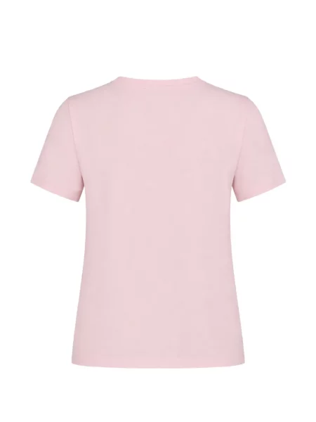 Tricou Guess cu autograf roz