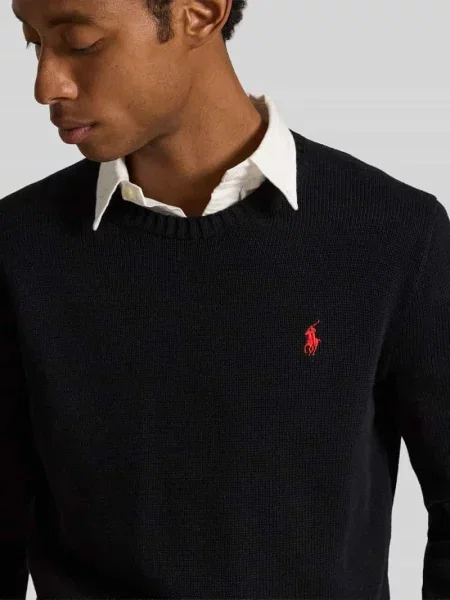 Polo Ralph Lauren sweter lekki czarny
