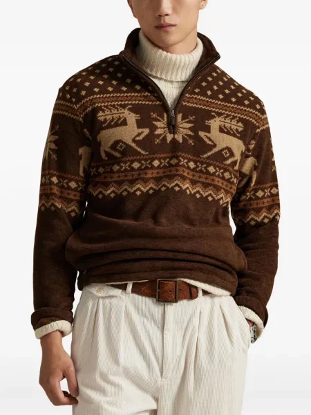 Kratak samt polo majica Polo Ralph Lauren s vezom crna